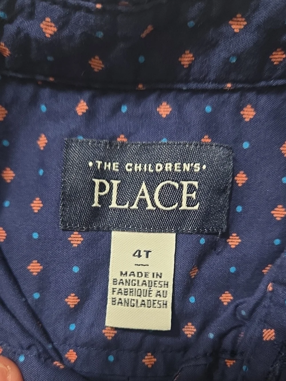Childrens place button down shirt